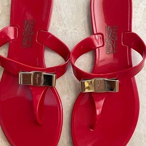 Farelia 1 Jelly City Sandal, Red